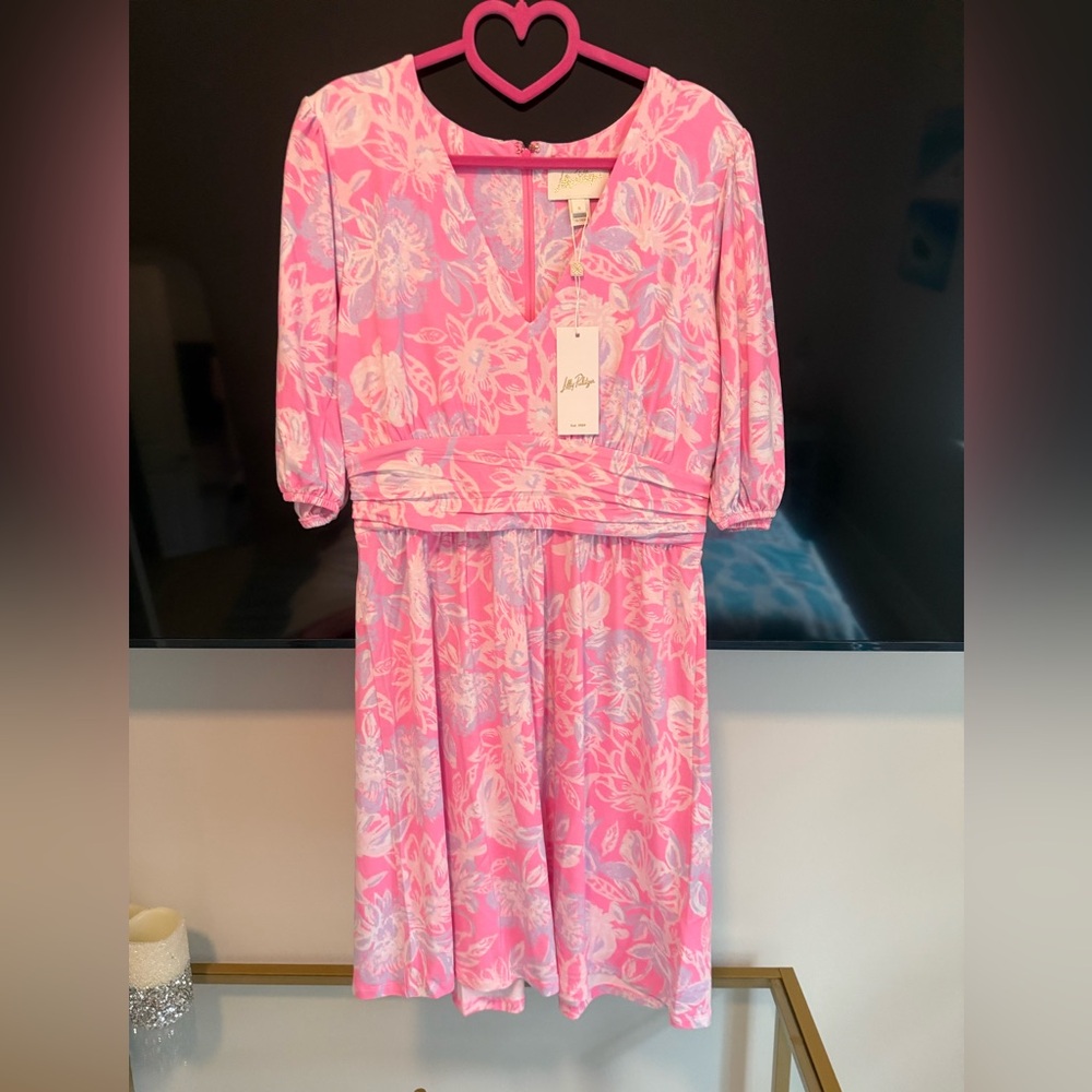 Lilly Pulitzer Brighton Pink and Purple Dress
